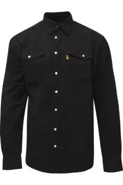 Duke M5D085 Mens Kingsize Western Denim Shirt -Mountain Warehouse m5d085 002 menskingsizewesterndenimshirt20240924024135 1