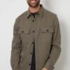Threadbare M5DF5B Cotton Twill Mens Button Up Shacket -Mountain Warehouse m5df5b 001 cottontwillmensbuttonupshacket20250313060730 1