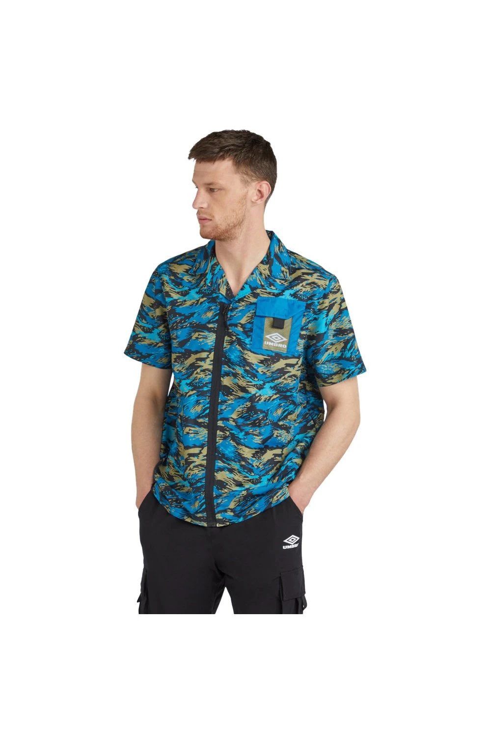 Resort Mens Zipped Shirt UMBRO Resort Mens Zipped Shirt -Mountain Warehouse m5e93e 001 resortmenszippedshirt20230421052112 4