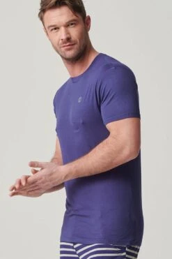 M5EBA7 Mens Two-Pack Bamboo Short Sleeve Base Layers -Mountain Warehouse m5eba7 001 mensbambootshirts2pack20240313125104 6