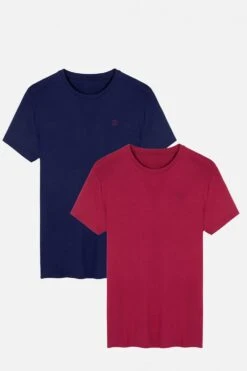 M5EBA7 Mens Two-Pack Bamboo Short Sleeve Base Layers -Mountain Warehouse m5eba7 002 mensbambootshirts2pack20240313125104 1