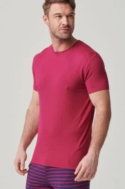 M5EBA7 Mens Two-Pack Bamboo Short Sleeve Base Layers -Mountain Warehouse m5eba7 002 mensbambootshirts2pack20240313125105 3