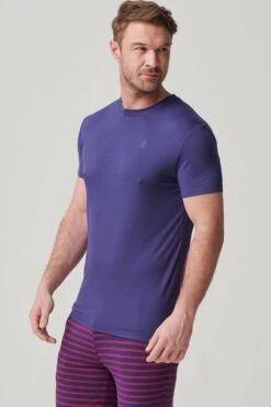 M5EBA7 Mens Two-Pack Bamboo Short Sleeve Base Layers -Mountain Warehouse m5eba7 002 mensbambootshirts2pack20240313125105 6