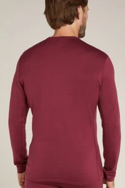 Icebreaker M60DF8 Merino Wool 260 Mens Long Sleeve Crew Base Layer 20 Icebreaker M60DF8 Merino Wool 260 Mens Long Sleeve Crew Base Layer -Mountain Warehouse m60df8 004 merinowool260menslongsleevecrewbaselayer20250620082116 2
