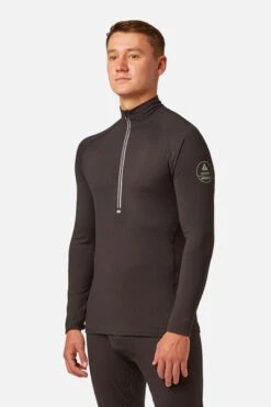 CarbonDri® Mens Bodyfit Zipneck Base Layer