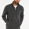 Threadbare M69350 Quarter Zip Mens Fleece Sweatshirt -Mountain Warehouse m69350 001 quarterzipmensfleecesweatshirt20250313060606 1
