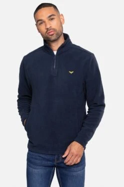 Threadbare M69350 Quarter Zip Mens Fleece Sweatshirt 10 Threadbare M69350 Quarter Zip Mens Fleece Sweatshirt -Mountain Warehouse m69350 003 quarterzipmensfleecesweatshirt20250313060607 1