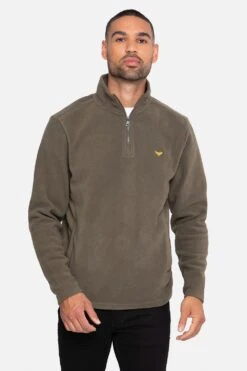 Threadbare M69350 Quarter Zip Mens Fleece Sweatshirt 14 Threadbare M69350 Quarter Zip Mens Fleece Sweatshirt -Mountain Warehouse m69350 004 quarterzipmensfleecesweatshirt20250313060608 1