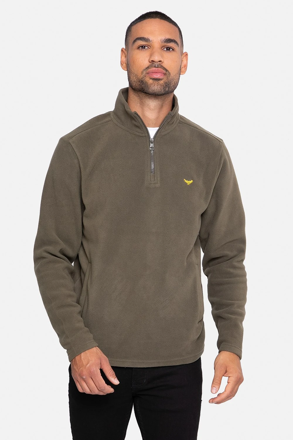 M69350 Quarter Zip Mens Fleece Sweatshirt Threadbare M69350 Quarter Zip Mens Fleece Sweatshirt -Mountain Warehouse m69350 004 quarterzipmensfleecesweatshirt20250313060608 1