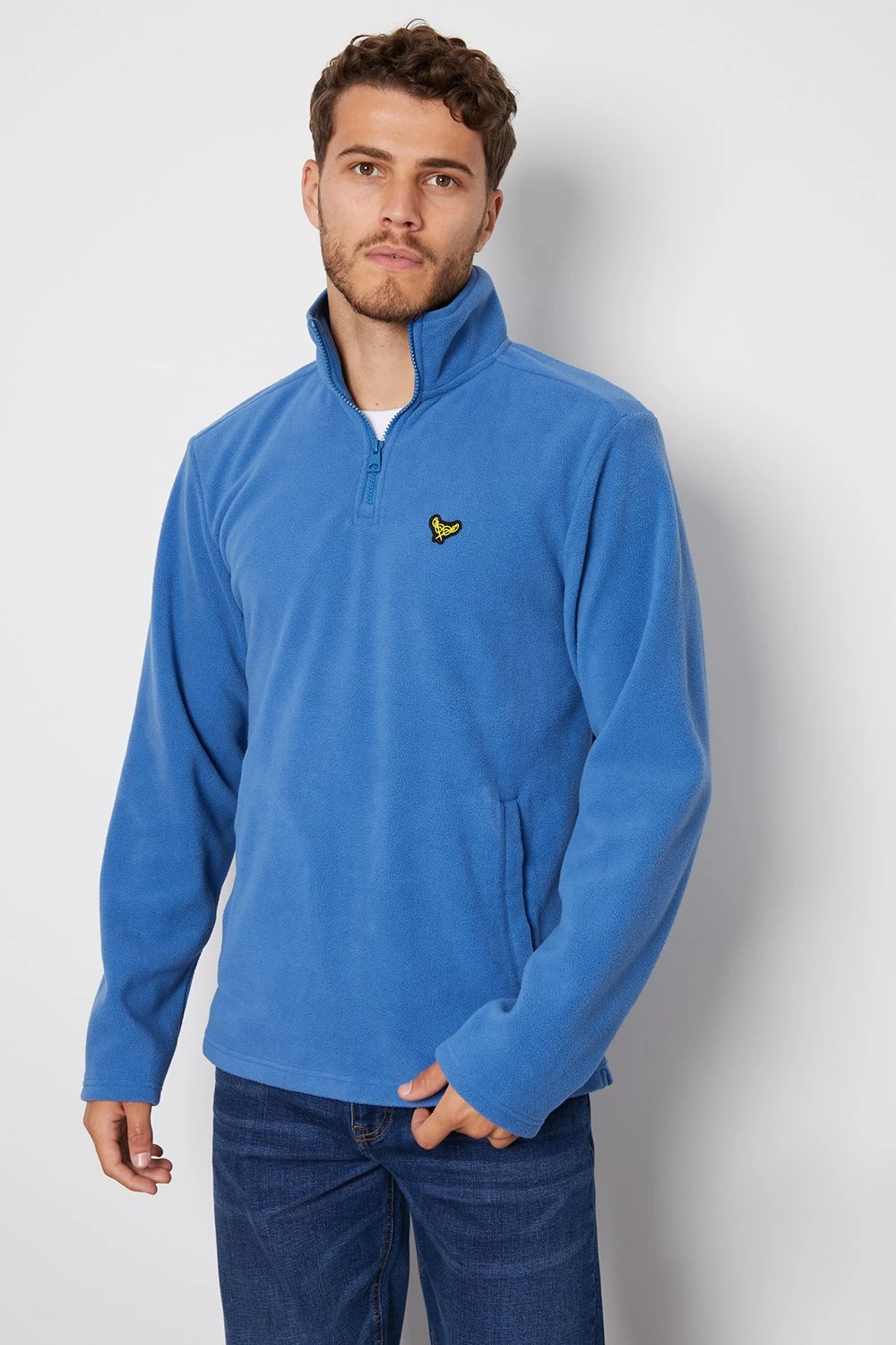 M69350 Quarter Zip Mens Fleece Sweatshirt Threadbare M69350 Quarter Zip Mens Fleece Sweatshirt -Mountain Warehouse m69350 005 quarterzipmensfleecesweatshirt20250411063623 3