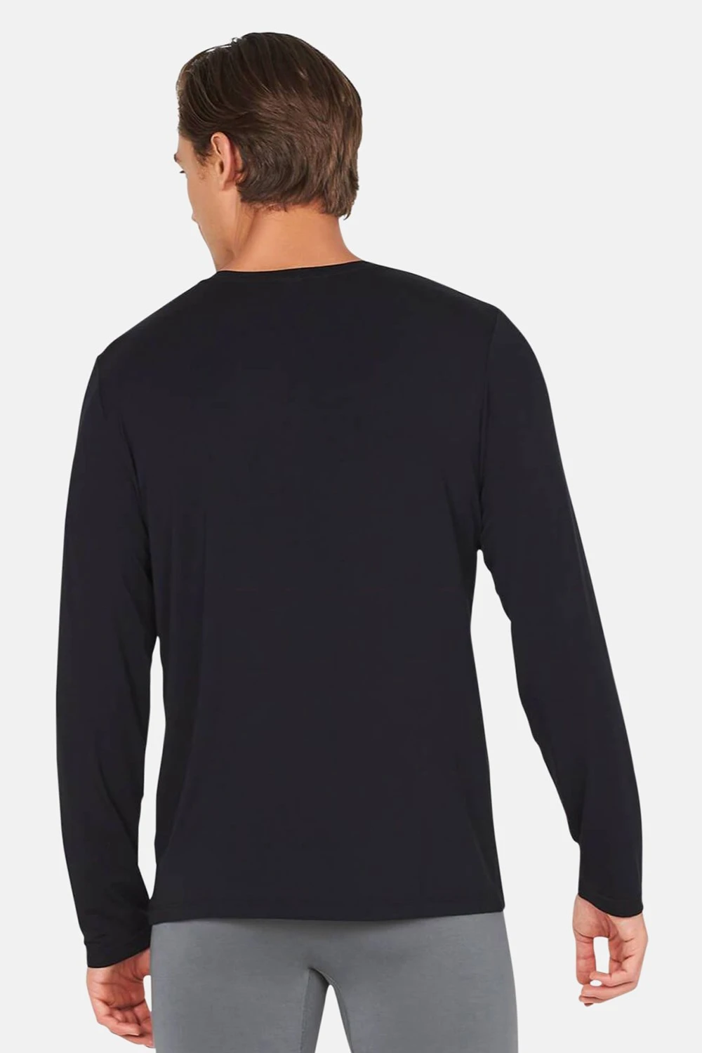 Mens Bamboo Long Sleeve T-Shirt Mens Bamboo Long Sleeve T-Shirt -Mountain Warehouse m6f9d7 001 mensbamboolongsleevetshirt 2