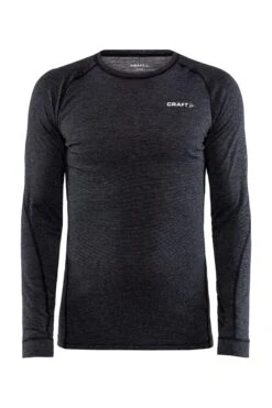 Craft M724DE Core Mens Merino Wool Long Sleeve Baselayer Top
