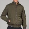 M75AA2 Funnel Neck Mens Zip Jacket
