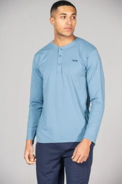 M75F63 Cotton Mens Top And Jersey Bottoms Pyjama Set -Mountain Warehouse m75f63 001 cottonmenstopandjerseybottomspyjamaset20250605053615 3