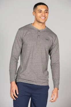 M75F63 Cotton Mens Top And Jersey Bottoms Pyjama Set -Mountain Warehouse m75f63 002 cottonmenstopandjerseybottomspyjamaset20250605053615 3