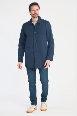 M78D3E Mid Length Mens Button-Up Mac Coat 4 M78D3E Mid Length Mens Button-Up Mac Coat -Mountain Warehouse m78d3e 001 midlengthmensbuttonupmaccoat20250605043620 3