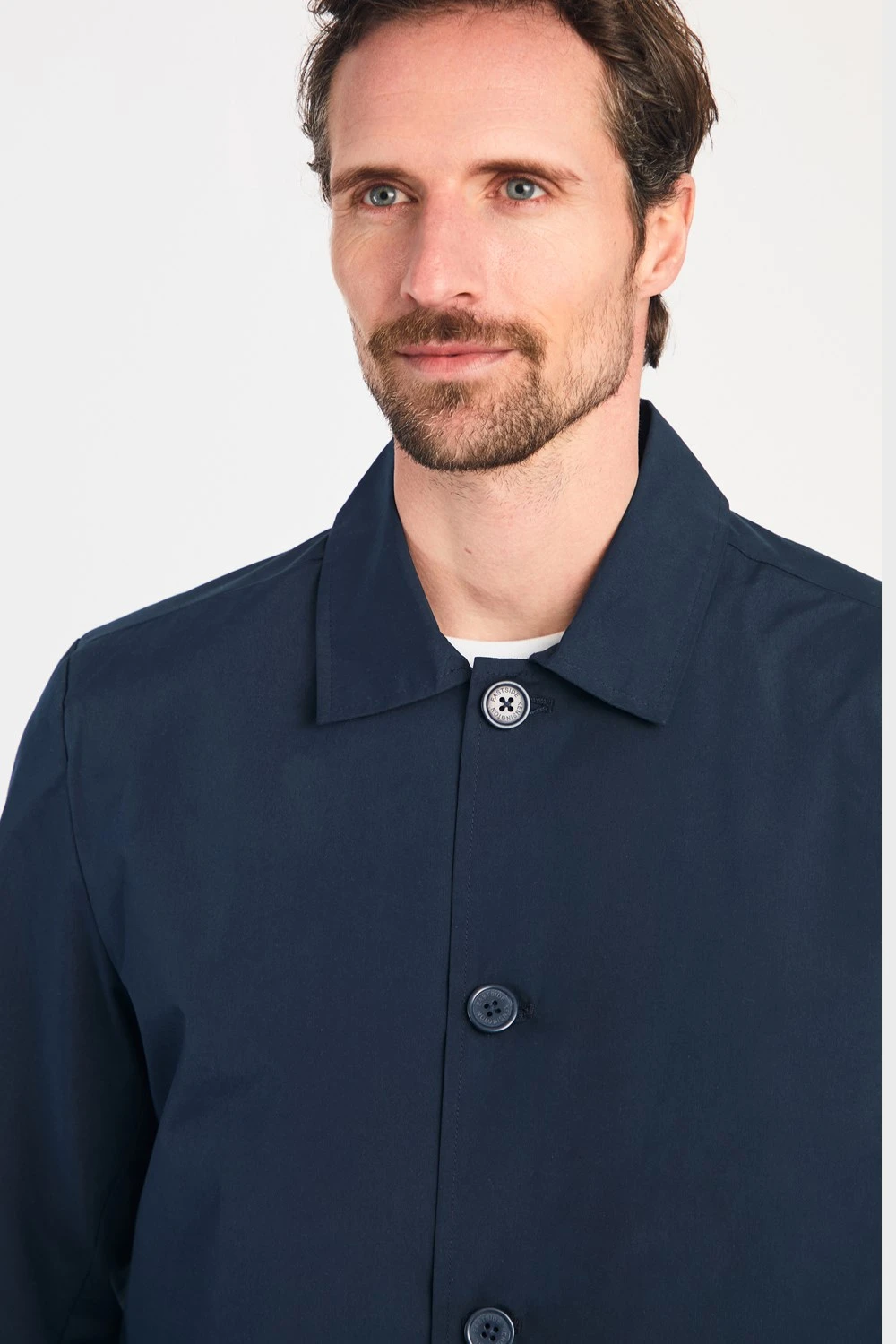 M78D3E Mid Length Mens Button-Up Mac Coat M78D3E Mid Length Mens Button-Up Mac Coat -Mountain Warehouse m78d3e 001 midlengthmensbuttonupmaccoat20250605043621 4