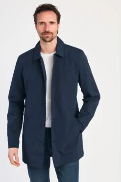 M78D3E Mid Length Mens Button-Up Mac Coat 6 M78D3E Mid Length Mens Button-Up Mac Coat -Mountain Warehouse m78d3e 001 midlengthmensbuttonupmaccoat20250605043621 5