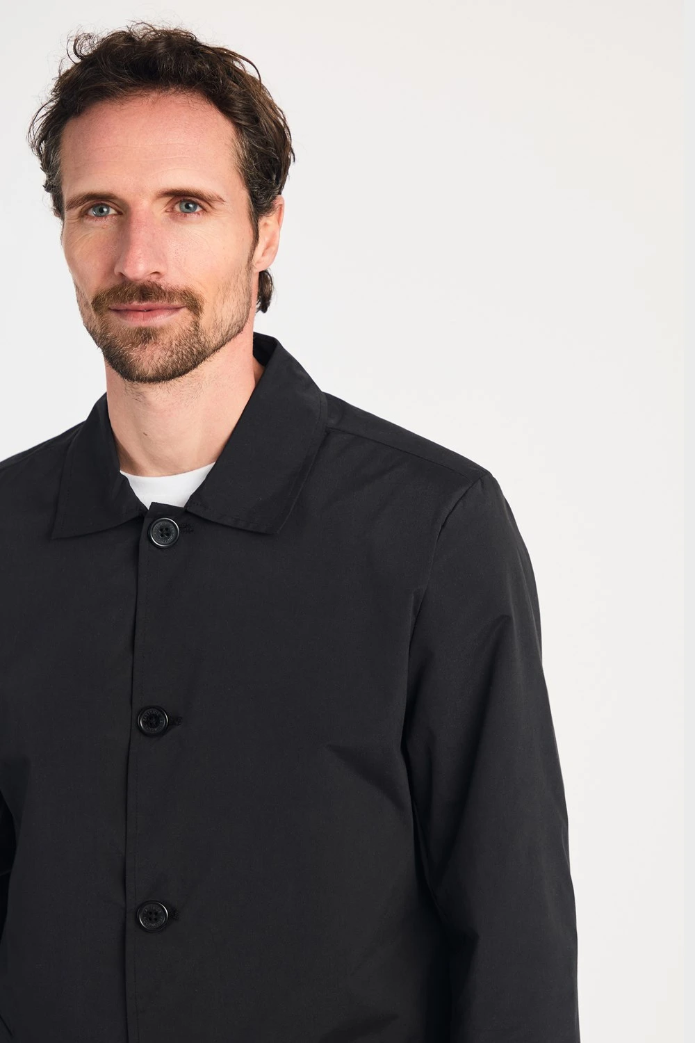 M78D3E Mid Length Mens Button-Up Mac Coat M78D3E Mid Length Mens Button-Up Mac Coat -Mountain Warehouse m78d3e 002 midlengthmensbuttonupmaccoat20250605043621 4