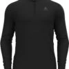 Odlo M7C6DE Merino Wool Mens 260 Half Zip Base Layer -Mountain Warehouse m7c6de 001 merinowoolmens260halfzipbaselayer20250613050611 1
