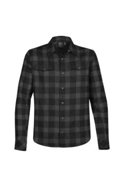 Logan Mens Snap Front Shirt -Mountain Warehouse m7fa5c 002 loganmenssnapfrontshirt 1