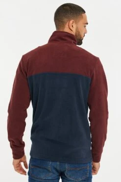 Threadbare M82153 Two Tone Mens Quarter Zip Fleece Jumper -Mountain Warehouse m82153 001 twotonemensquarterzipfleecejumper20250313030620 2