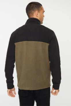 Threadbare M82153 Two Tone Mens Quarter Zip Fleece Jumper -Mountain Warehouse m82153 002 twotonemensquarterzipfleecejumper20250313030621 2