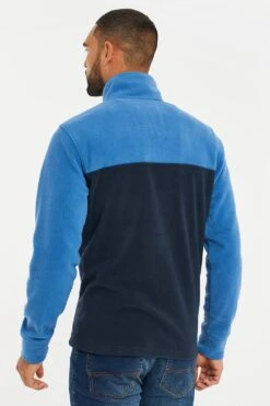 Threadbare M82153 Two Tone Mens Quarter Zip Fleece Jumper -Mountain Warehouse m82153 003 twotonemensquarterzipfleecejumper20250313030622 3