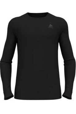 Odlo M87885 Merino Wool Mens 260 Long Sleeve Crew Base Layer