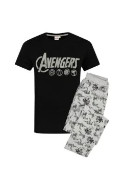 Marvel The Avengers Logo Mens Pyjama Set -Mountain Warehouse m8e811 001 theavengerslogomenspyjamaset20221123053616 2