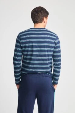 M90614 Cotton Mens Top And Bottoms Pyjama Set -Mountain Warehouse m90614 001 cottonmenstopandbottomspyjamaset20250605053619 2