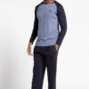 M94473 Cotton Mens Top And Bottoms Pyjama Set -Mountain Warehouse m94473 001 cottonmenstopandbottomspyjamaset20250605053620 1