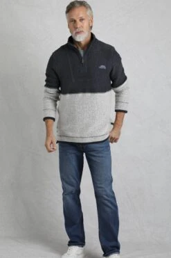 M9F458 Kielder Mens 1/4 Zip Special Edition Macaroni -Mountain Warehouse m9f458 001 kieldermens14zipspecialeditionmacaroni20250221072244 5