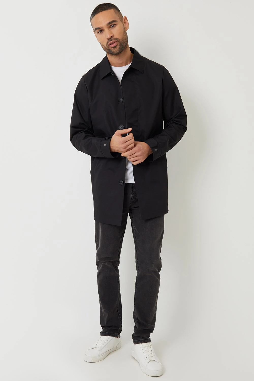 MA337D Showerproof Mens Longline Tailored Mac Threadbare MA337D Showerproof Mens Longline Tailored Mac -Mountain Warehouse ma337d 002 showerproofmenslonglinetailoredmac20250313060810 3