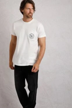 MA3758 Tidal Mens Short Sleeve Branded Tee 5 MA3758 Tidal Mens Short Sleeve Branded Tee -Mountain Warehouse ma3758 001 tidalmensorganicshortsleevebrandedtee20241113075346 4