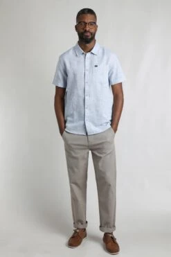 MA70F1 Washton Mens Short Sleeve Shirt -Mountain Warehouse ma70f1 002 washtonmensshortsleeveshirt20250530052146 5