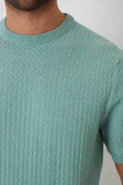 Threadbare MA710A Textured Front Mens Knitted T-Shirt 13 Threadbare MA710A Textured Front Mens Knitted T-Shirt -Mountain Warehouse ma710a 003 texturedfrontmensknittedtshirt20250313060738 4