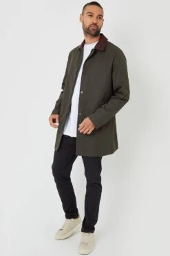 Threadbare MABE79 Showerproof Mens Longline Corduroy Collar Mac -Mountain Warehouse mabe79 001 showerproofmenslonglinecorduroycollarmac20250313060723 3