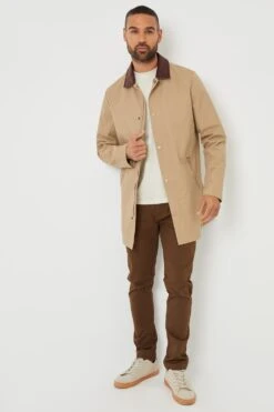 Threadbare MABE79 Showerproof Mens Longline Corduroy Collar Mac -Mountain Warehouse mabe79 002 showerproofmenslonglinecorduroycollarmac20250313060724 3