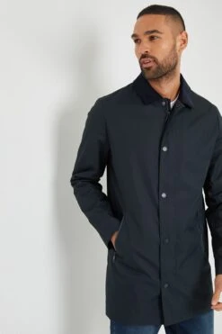 Threadbare MABE79 Showerproof Mens Longline Corduroy Collar Mac -Mountain Warehouse mabe79 003 showerproofmenslonglinecorduroycollarmac20250313060725 5