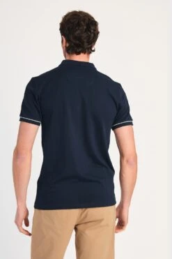 MB21B8 Cotton Mens Zip Neck Polo Shirt -Mountain Warehouse mb21b8 001 cottonmenszipneckpoloshirt20250605045114 2