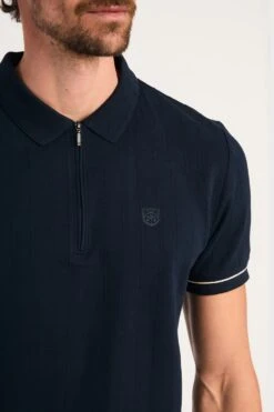 MB21B8 Cotton Mens Zip Neck Polo Shirt -Mountain Warehouse mb21b8 001 cottonmenszipneckpoloshirt20250605045114 4