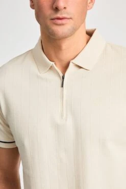 MB21B8 Cotton Mens Zip Neck Polo Shirt -Mountain Warehouse mb21b8 003 cottonmenszipneckpoloshirt20250605045116 4