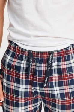 MB36D4 Cotton Mens Checked Lounge Shorts -Mountain Warehouse mb36d4 002 cottonmenscheckedloungeshorts20250606063615 4