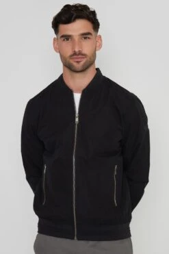 Threadbare MB42F2 Showerproof Mens Classic Bomber Jacket