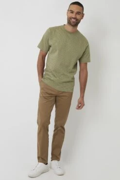 MB54FF Striped Mens Crew Neck T-Shirt -Mountain Warehouse mb54ff 002 stripedmenscrewnecktshirt20250411045119 3