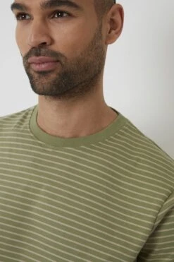 MB54FF Striped Mens Crew Neck T-Shirt -Mountain Warehouse mb54ff 002 stripedmenscrewnecktshirt20250411045120 4