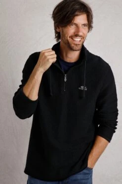 MB9738 Cruiser Mens 1/4 Zip Macaroni 14 MB9738 Cruiser Mens 1/4 Zip Macaroni -Mountain Warehouse mb9738 003 cruisermens14zipmacaroni20250324122241 1