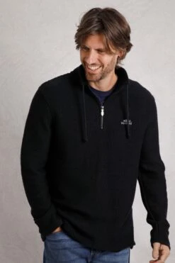 MB9738 Cruiser Mens 1/4 Zip Macaroni 19 MB9738 Cruiser Mens 1/4 Zip Macaroni -Mountain Warehouse mb9738 003 cruisermens14zipmacaroni20250324122242 6