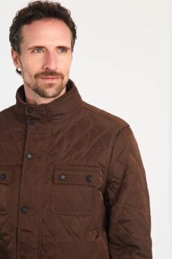 MBBFCC Diamond Quilted Mens Funnel-Neck Jacket -Mountain Warehouse mbbfcc 001 diamondquiltedmensfunnelneckjacket20250605053624 5